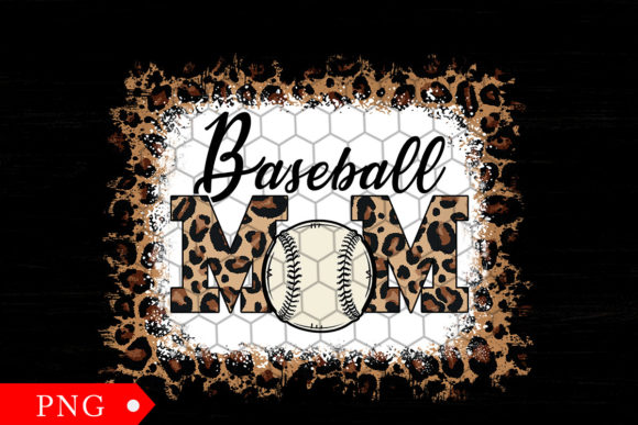Baseball Mom Leopard Png Sublimation Graphics and Print Templates Review
