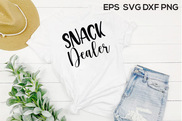 Mom and Mini Svg Design, Snack Dealer