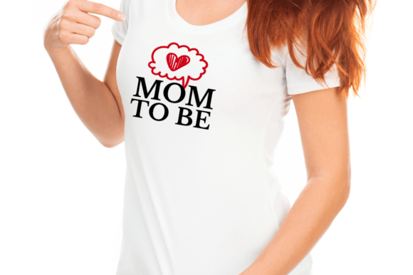 Mom to Be SVG Vector Design Review