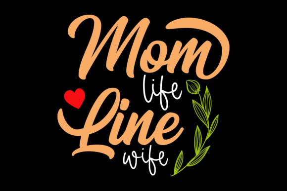 Mother s Day T Shirt Design. Mom T Shirt Graphics and Print Templates